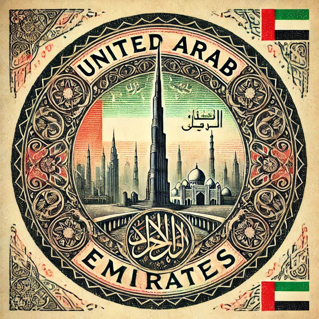 United Arab Emirates passport stamp