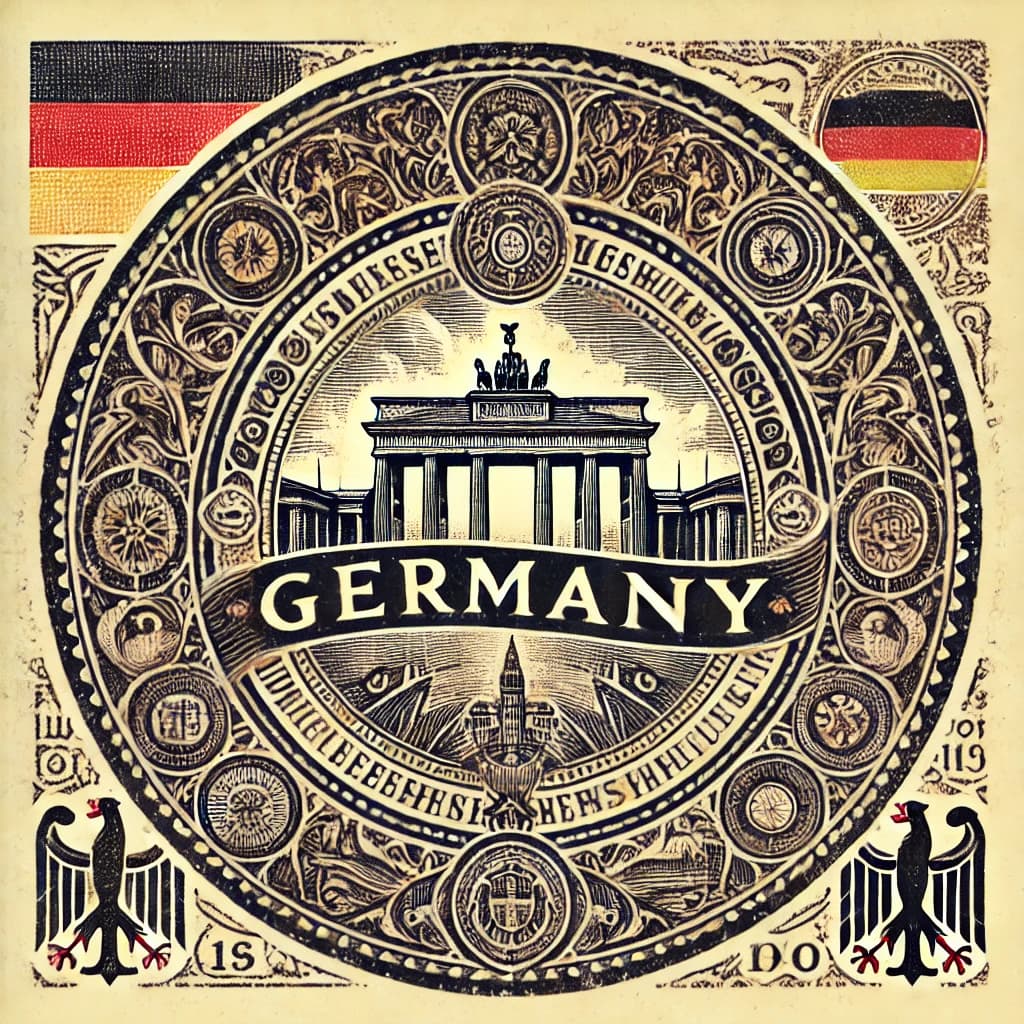 Germany passport stamp