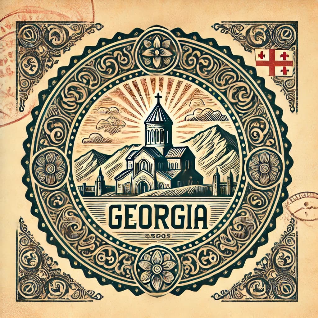 Georgia passport stamp