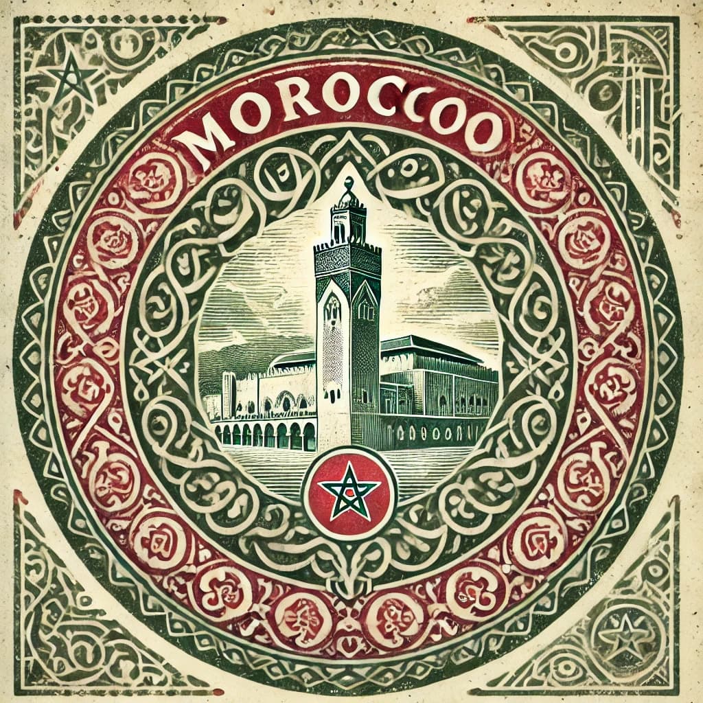 Morocco passport stamp