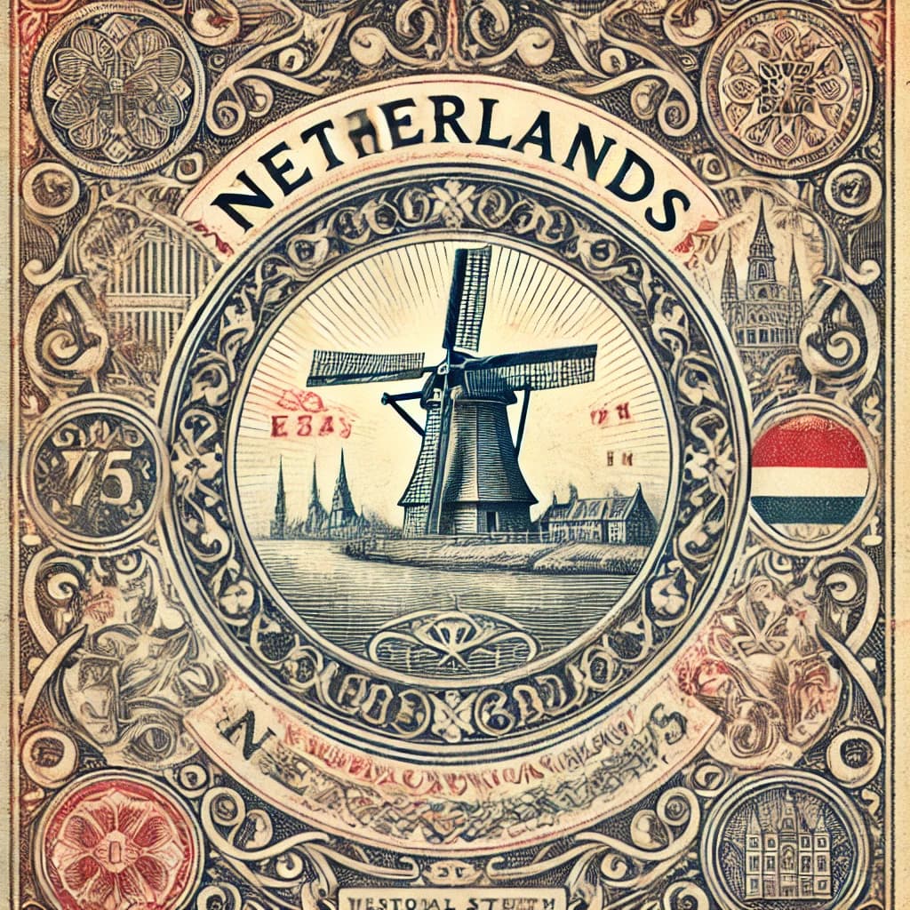 Netherlands passport stamp