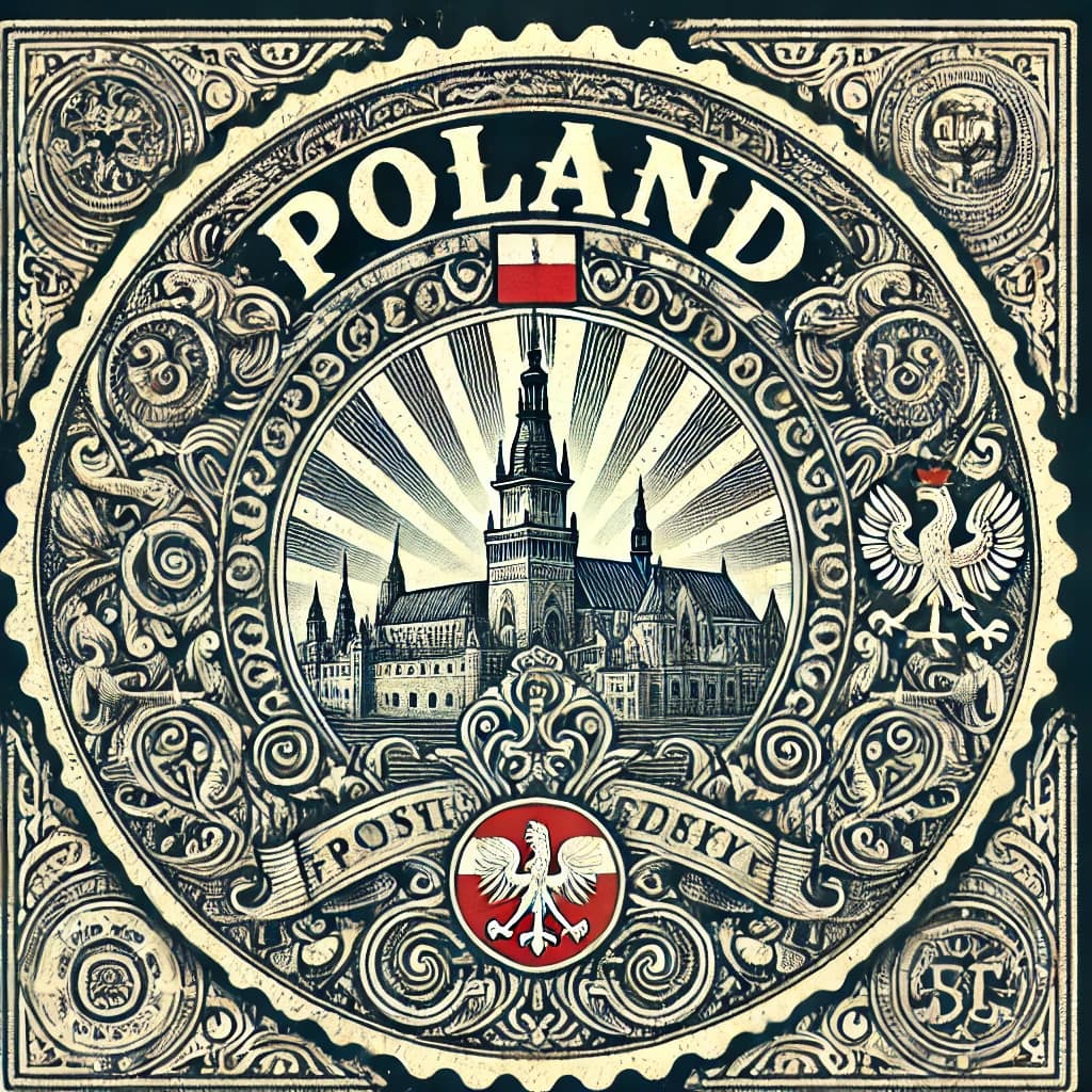 Poland passport stamp