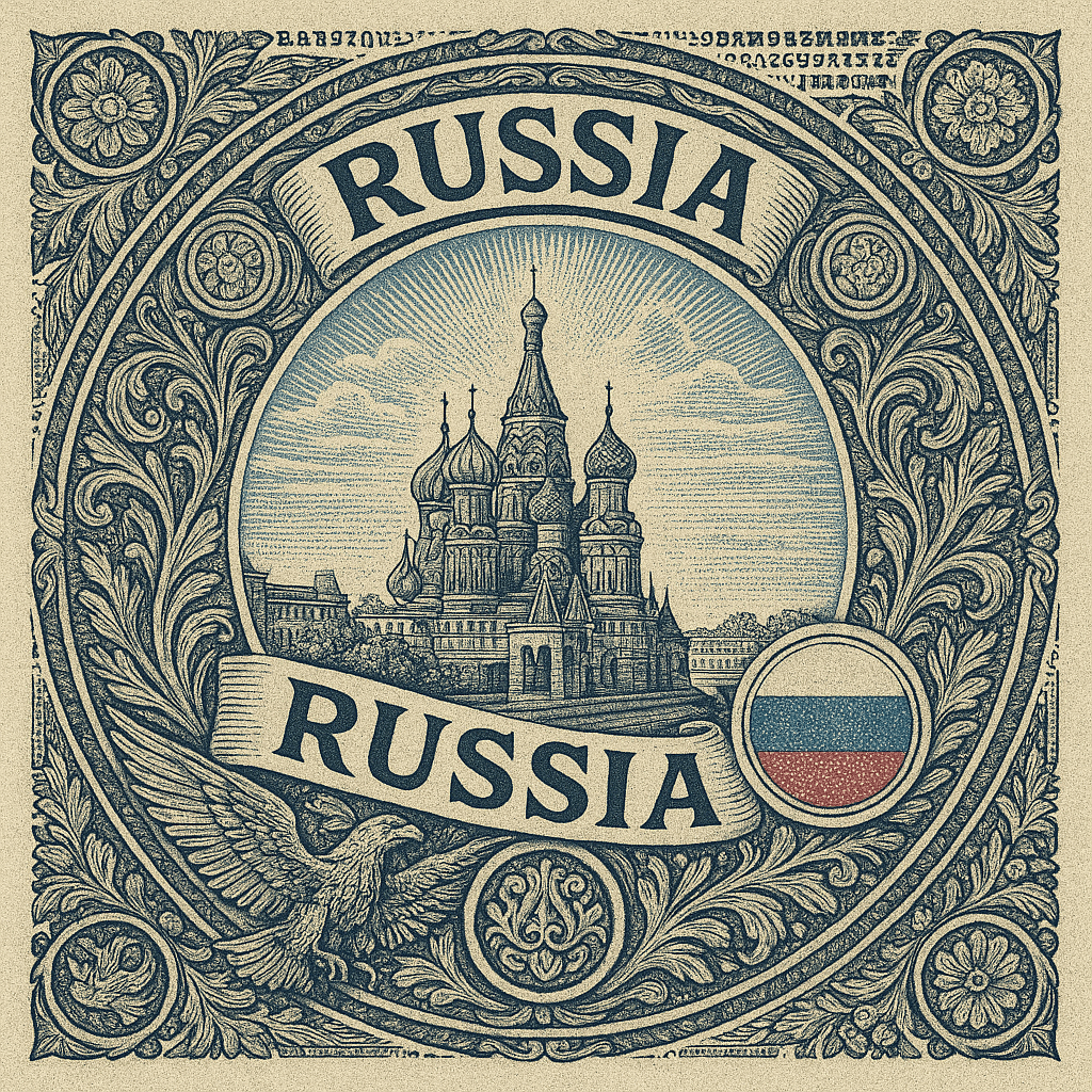 Russia passport stamp