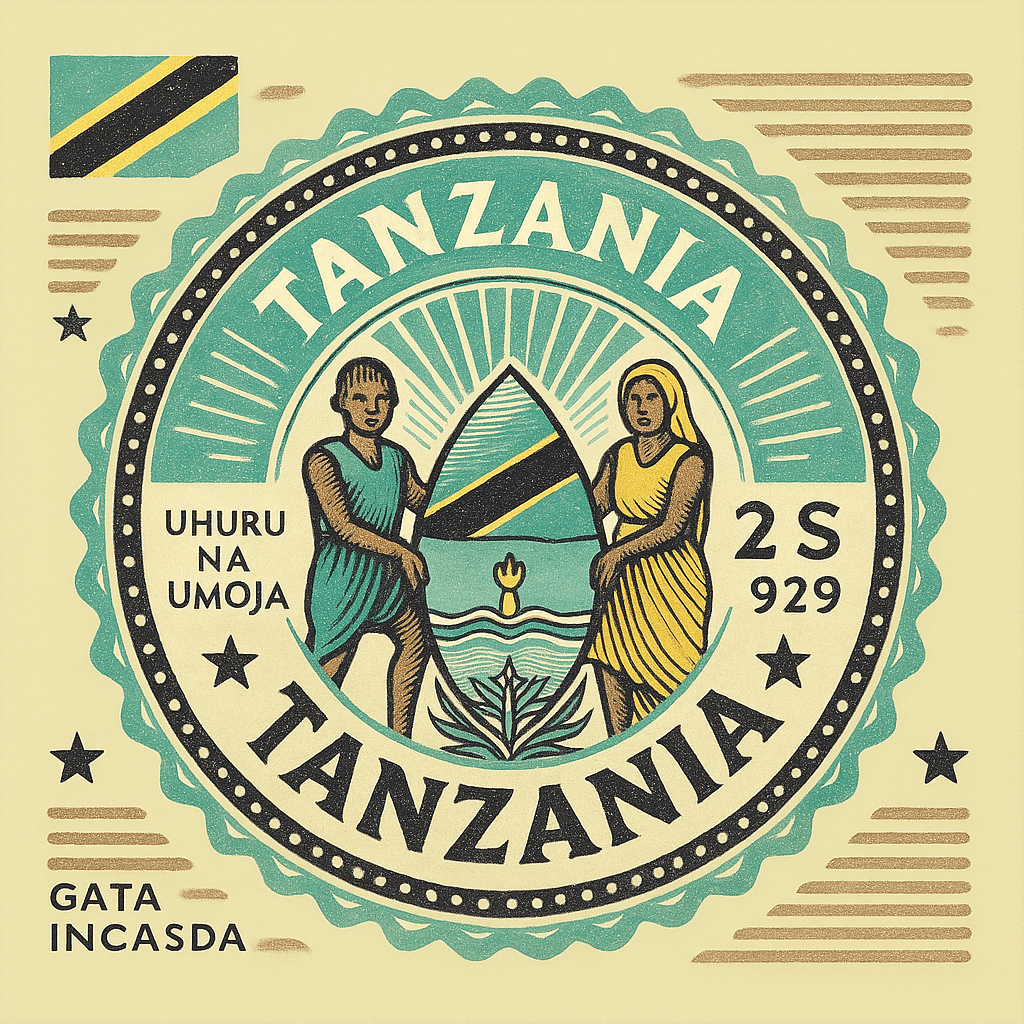 Tanzania passport stamp